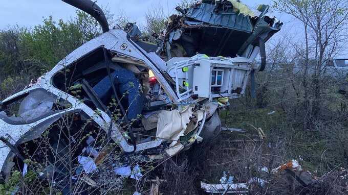 Губернатор Брянской области подтвердил падение только 1 вертолета