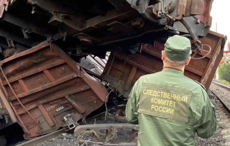 В Белгородской области возбуждено уголовное дело после схода поезда с рельсов