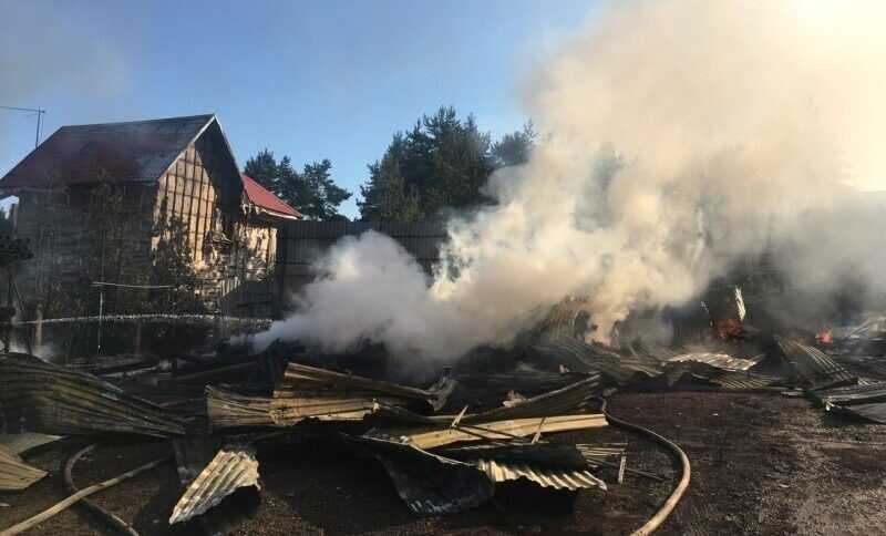 На предприятии по производству стройматериалов в Якутии произошел пожар